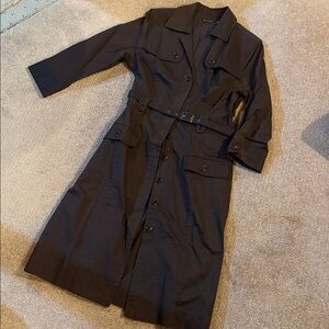 The Limited shirt dress, brown, size 10